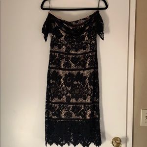 Black Lace Dress